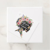 Baby Bib Bedankjes Labels (In situ)