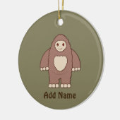 Baby Bigfoot Keramisch Ornament (Links)