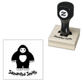 Baby Bigfoot Rubberstempel (Gestempeld)