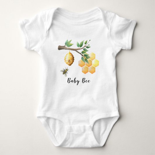 Baby-bijen-Baby Romper (Voorkant)