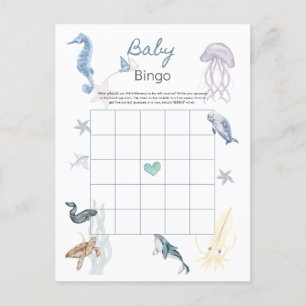 BABY BINGO BRIEFKAART