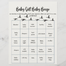 Baby Bingo voor Duck thema baby shower