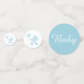 Baby Bird Baby Boy Table Confetti (Devant)
