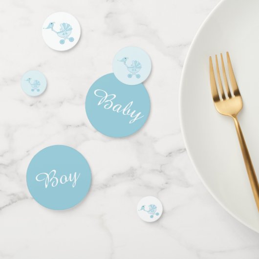 Baby Bird Baby Boy Table Confetti (Groupe)