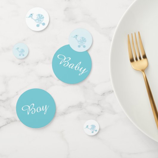 Baby Bird Baby Boy Table Confetti (Groupe)