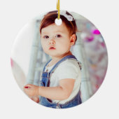 Baby Bird | Ornement de Noël personnalisé (Dos)