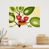 Baby Bird Poster (Keuken)