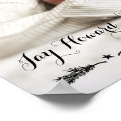 Baby Birth Stats Birth Record Keepomwille Foto Poster (Hoek)