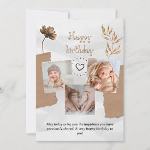 Baby Birthday Kaart