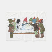 Baby Blanket Storybook Fairytale Fleece Deken (Voorkant (Horizontaal))