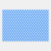 Baby Blau Slaande Pinguïn Inpakpapier Set Vel (Voorkant 2)