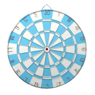Baby Blauw En Wit Dartbord