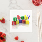 Baby blokkeert papieren servetten (Insitu)