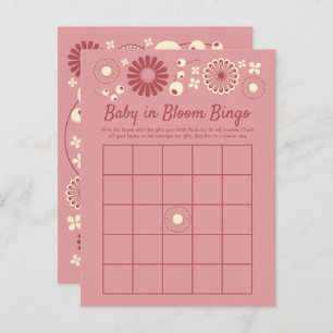 Baby Bloom Douche Bingo Spel Kaarten