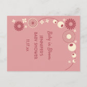 Baby Bloom Douche Bingo Spel Kaarten (Achterkant)