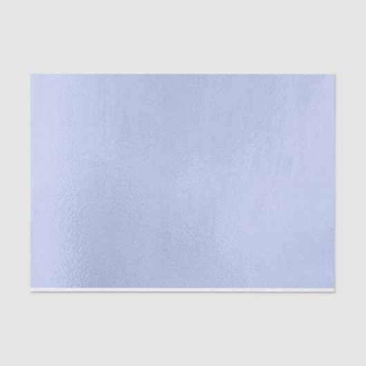 Baby Blue Aqua Metallic Pastel Delicate Tissuepapier (Voorkant)