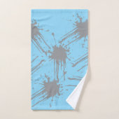Baby Blue Argent Classique (Serviette à main)