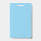 Baby Blue Badge (Achterkant)