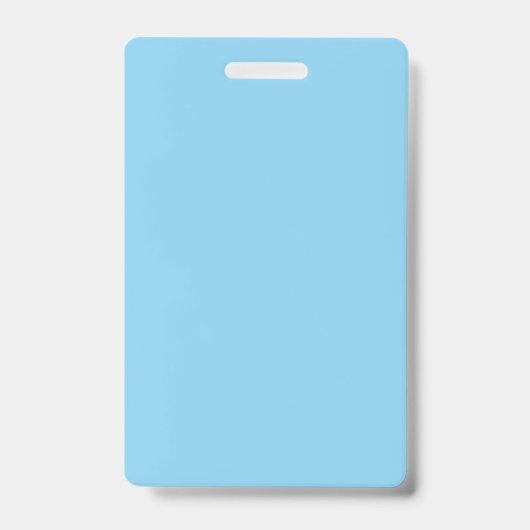Baby Blue Badge (Voorzijde)