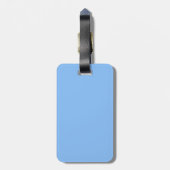 Baby Blue Bagagelabel (Achterkant verticaal)