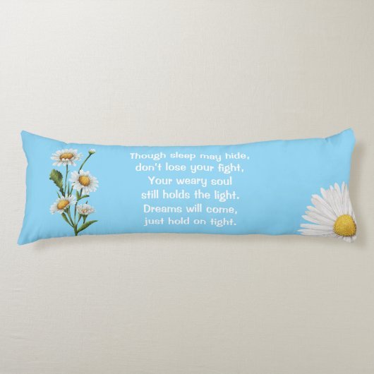 Baby Blue Body Pillow Lichaamskussen (Voorkant)