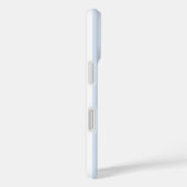 Baby Blue Boy Stripes Monogram Classic Case-Mate iPhone Case (Achterkant / Rechts)