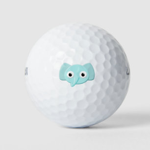 Baby Blue Elephant Tekening Golfballen