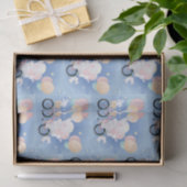 Baby Blue Elephant Tissue Gift Wrapping Paper Tissuepapier (Geschenk)