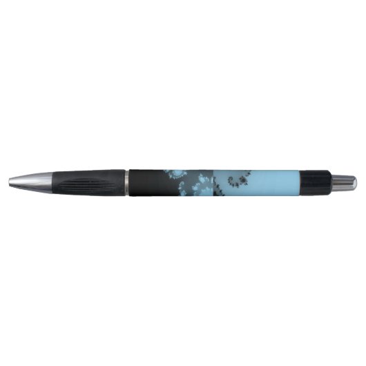 Baby Blue en zwarte fractal Pen (minimaal 6) (Voorkant)