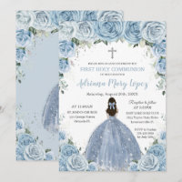 Baby Blue Floral Roos Girl Silver First Community