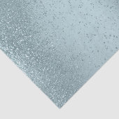 Baby Blue Glitter op verloopachtergrond Tissuepapier (Detail)