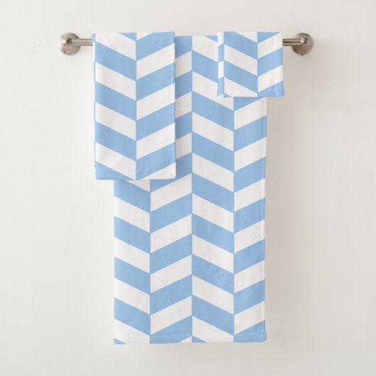 Baby Blue Herringbone (En situation)