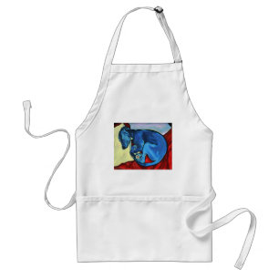 "Baby Blue"-hippetpuppy Standaard Schort