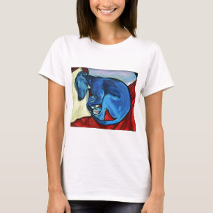 "Baby Blue"-hippetpuppy T-shirt