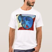 "Baby Blue"-hippetpuppy T-shirt (Voorkant)