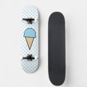 Baby Blue Ice Cream Cone Skateboard (Voorkant)