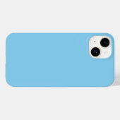 Baby Blue iPhone 14 Hoesje (Achterkant (horizontaal))