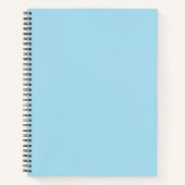 Baby Blue Notitieboek (Voorkant)