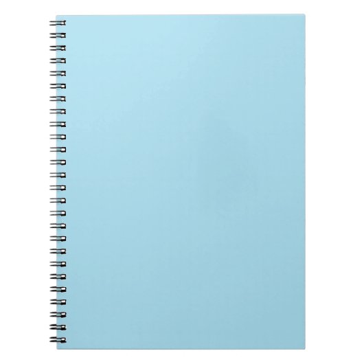 Baby Blue Notitieboek (Voorkant)