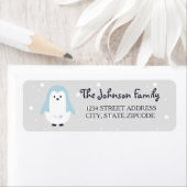 Baby Blue Penguin Etiket (Insitu)