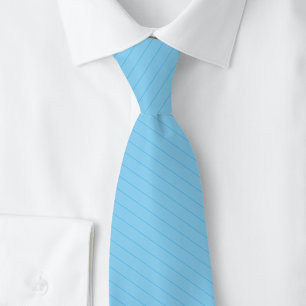 Baby Blue Pinstripes Stropdas