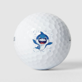 Baby Blue Shark golfballen