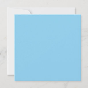 Baby Blue Sky Solid Kleur Kaart