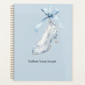 Baby Blue Slipper High Heel Bow (Devant)