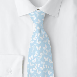 Baby Blue Vlinders Stropdas
