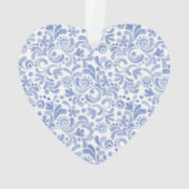 Baby Blue Watercolor NOM NAISSANCE Sweet Heart (dos)