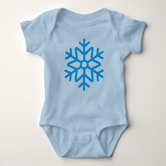 Baby Body Blue Romper (Voorkant)