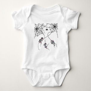 Baby Body met Gelukkige Muizen Romper