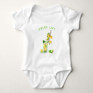 Baby Body met Limonade Jouw Tekst Romper