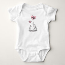 Baby Body Suit: Papa's Meisje Moeder's Prinses